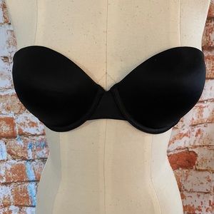Maiden form strapless bra black size 36B
